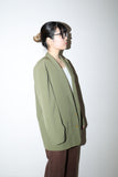 80's "matcha" tailored jacket