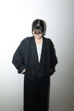 80-90's cropped length oversized tailored-blouson