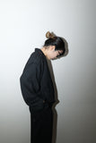80-90's cropped length oversized tailored-blouson