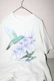 90's "flower" print t-shirt