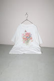 90-00's "flower" print t-shirt