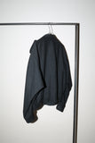 80-90's cropped length oversized tailored-blouson