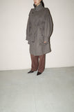 c90's Allegri - cotton middle length trench coat with utility pocket