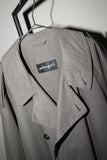 c90's Allegri - cotton middle length trench coat with utility pocket