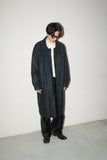 80-90's nubuck leather coat