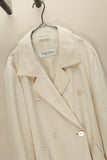 80-90’s Max Mara - linen double  jacket in white