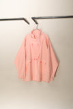 80-90’s European label - cotton gimmick pocket jacket in pastel pink