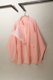 80-90’s European label - cotton gimmick pocket jacket in pastel pink