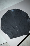 80-90's Polo Ralph Lauren - merino wool knit cardigan with elbow patches