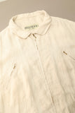 80’s PENNYBLACK - linen multi pocket over coat / made in ITALY