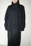 c90's EU label - layered neck, oversized multi pocket blouson