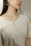 silver 925 "2-sides" necklaces