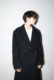 80-90's BURTON - wool double breasted long coat