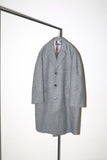 -1950’s BURBERRYS PARIS - wool "anomaly" extra-wide single coat