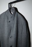 -1950’s BURBERRYS PARIS - wool "anomaly" extra-wide single coat