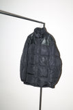 c00’s PRADA SPORT - goose down jacket with leather yoke, detachable hood