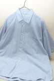 c90's German label - cotton stripe shirt