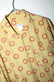 80's Emporio Armani - atomic pattern rayon shirt