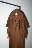 80’s RAMOSPORT - wool graphical cutting, docking design coat