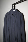 80-90's German label rayon/silk pleated front blouse