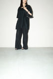 90-00's EU label - linen/rayon loose  pullover top