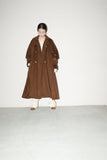 80’s RAMOSPORT - wool graphical cutting, docking design coat