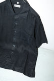 c90's EU label - linen boxy shirt
