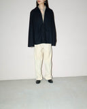 80-90's liight wool zip-up jacket