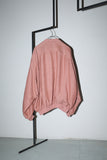 80’s European label - linen/rayon zip up blouson