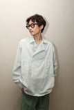 c70's European label - irregular pullover shirt