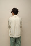 80’s Italian label - linen A2 style jacket