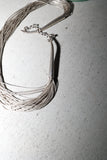 ”sophisticated" sterling silver necklace