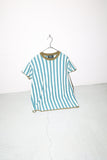 00'S JEAN PAUL GAULTIER MAILLE cotton stripe pattern t-shirt