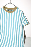 00'S JEAN PAUL GAULTIER MAILLE cotton stripe pattern t-shirt