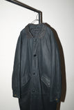 80-90's nubuck leather coat