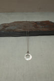 silver 925 "shell disc" necklaces