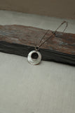 silver 925 "shell disc" necklaces