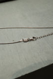 silver 925 "shell disc" necklaces