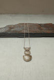 old silver 925 "imperfection" necklaces