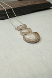 old silver 925 "imperfection" necklaces