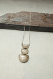 old silver 925 "imperfection" necklaces