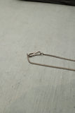 old silver 925 "imperfection" necklaces