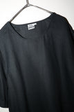90-00's EU label - linen/rayon loose  pullover top
