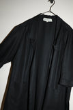80's Italian label - linen pleats-design jacket