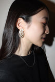 Silver earrings