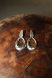 Silver earrings