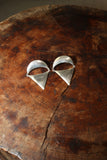 Silver earrings