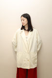 80’s PENNYBLACK by Max Mara - rayon 2-way lapel, hip length jacket