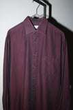 80-90's Christian Dior - cotton glossy dress shirt