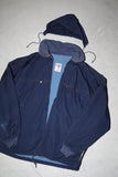 c1950’s cotton zip-up "ski" jacket with detachable hoodie from Austria